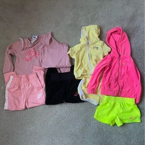 Girls 3T toddler clothing lot Nike, juicy couture & H&M.